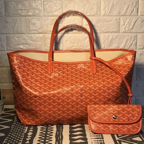 orange goyard handbags